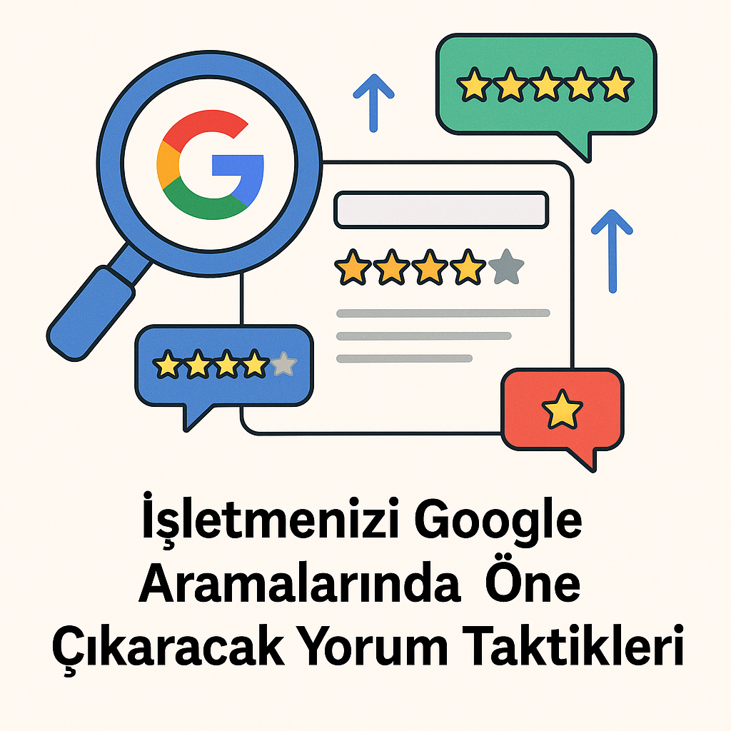 İşletmenizi Google Aramalarında Öne Çıkaracak Yorum Taktikleri